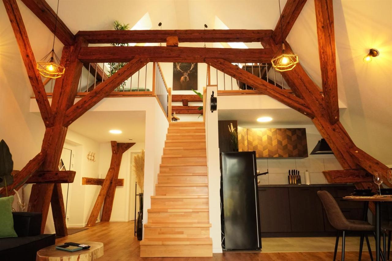 Galerie-Wohnung I Sanierter Pferdestall I Europapark I Boxspring I Nespresso Кіппенгайм Екстер'єр фото